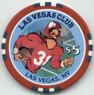 Las Vegas Club $5 Casino Chip