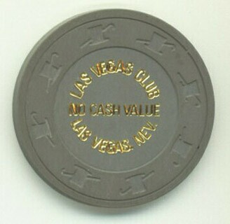 Las Vegas Club No Cash Value Casino Chip
