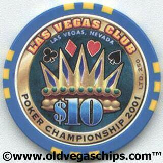 Las Vegas Club Poker Championship $10 Chip