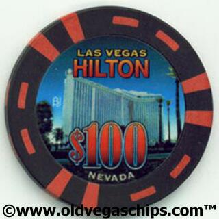Las Vegas Hilton "2005" $100 Casino Chip 
