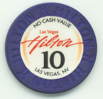 Las Vegas Hilton $10 NCV Casino Chip