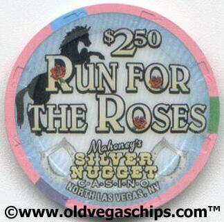 Mahoney's Kentucky Derby 2002 $2.50 Casino Chip 