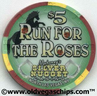 Mahoney's Kentucky Derby 2002 $5 Casino Chip 