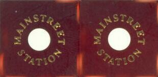 Las Vegas Main Street Station Casino Dice