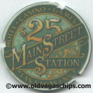 Main Street Station Apple Annie's $25 Casino Chip