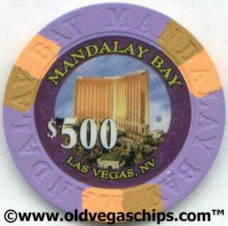 Mandalay Bay $500 Casino Chip