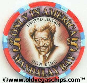 Mandalay Bay Don King $5 Casino Chip