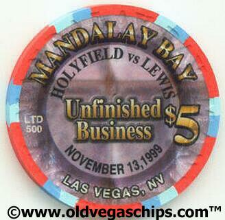 Mandalay Bay Don King $5 Casino Chip