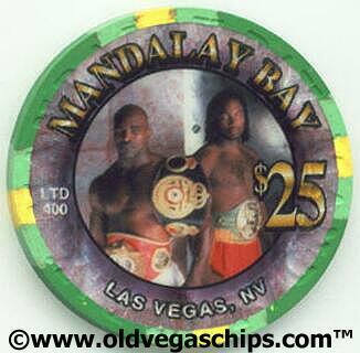 Mandalay Bay Holyfield / Lewis $25 Casino Chip