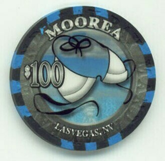 Mandalay Bay Moorea Grand Opening $100 Casino Chip