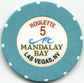Mandalay Bay Roulette Casino Chip