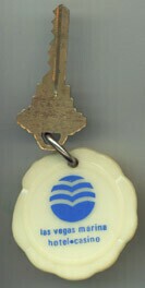 Marina Hotel Room Key