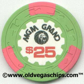 Las Vegas MGM Grand $25 Casino Chip