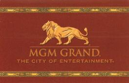 Las Vegas MGM Grand Hotel Room Key