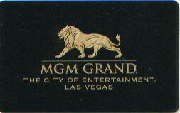 Las Vegas MGM Grand Hotel Room Key