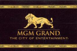 Las Vegas MGM Grand Hotel Room Key