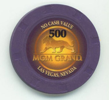 MGM Grand NCV 500 Casino Chip