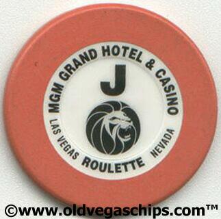 MGM Grand 2nd Issue Roulette Casino Chip