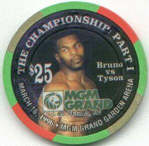 MGM Grand Tyson & Bruno $25 Casino Chip