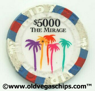 Mirage Hotel $5,000 Casino Chip