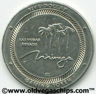 Las Vegas Mirage $5 Casino Token