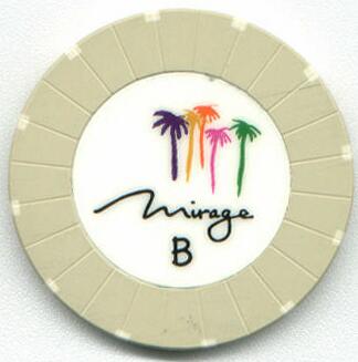 Mirage Roulette Casino Chip