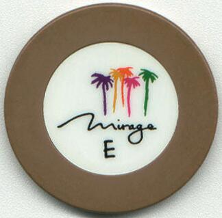 Mirage Roulette Casino Chip