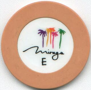 Mirage Roulette Casino Chip
