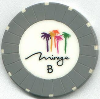 Mirage Roulette Casino Chip