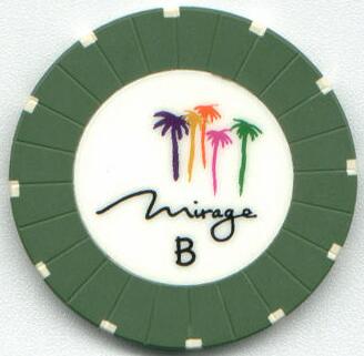 Mirage Roulette Casino Chip