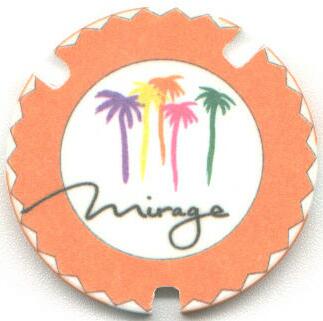 Mirage Roulette Casino Chip