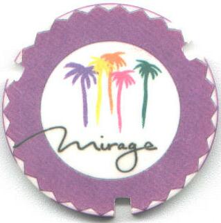 Mirage Roulette Casino Chip