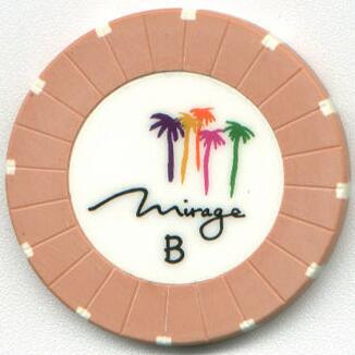 Mirage Roulette Casino Chip