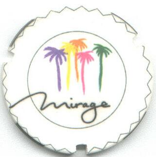 Mirage Roulette Casino Chip
