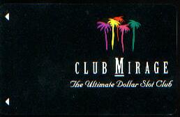 Mirage Casino Slot Club Card 