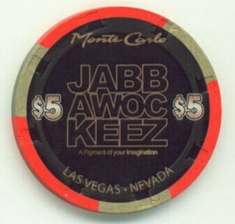 Monte Carlo Hotel Jabbawockeez 2011 $5 Casino Chip