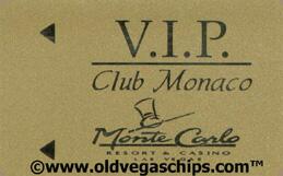Monte Carlo Hotel Room Key