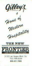 New Frontier Hotel Room Key