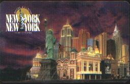 Las Vegas New York, New York Hotel Room Key