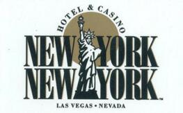 Las Vegas New York, New York Hotel Room Key
