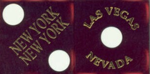 New York, NY Casino Dice
