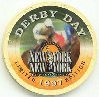 New York New York Kentucky Derby 1997 Casino Chip