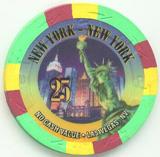 New York New York NCV $25 Chip