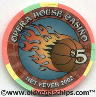 Las Vegas Opera House Casino March Madness $5 Casino Chips