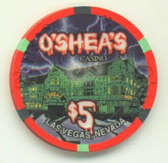 O'Shea's Casino Halloween 2001 $5 Casino Chip