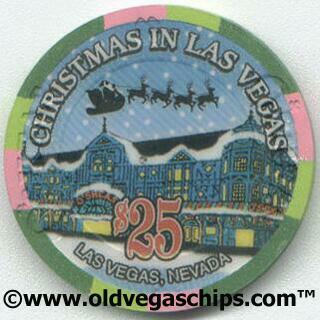 Las Vegas O'Shea's Casino Christmas 2001 $25 Casino Chip