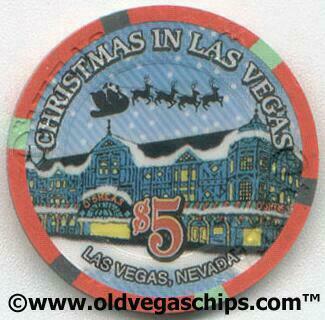 O'Shea's Casino Christmas 2001 $5 Casino Chip