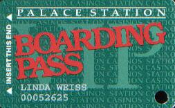 Palace Station Casino VIP Slot Club Card