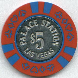 Palace Station $5 Casino Chip