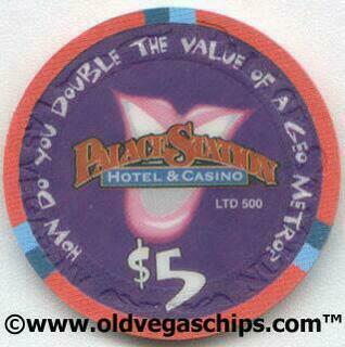 Palace Station "Geo Metro" $5 Casino Chip